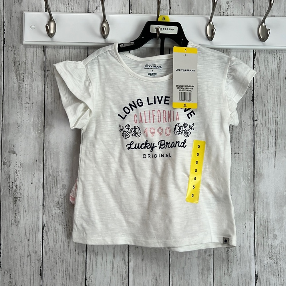 NWT girls, Lucky Brand outfit